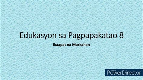 ESP 08 Episode 15: KARAHASAN SA PAARALAN .
